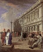 The Piazzetta and the Library CARLEVARIS, Luca